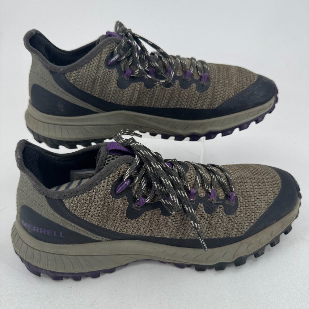 Merrell Bravada Hiking Shoes WOMENS Olive Green Lace Up J033640 SIZE 9.5